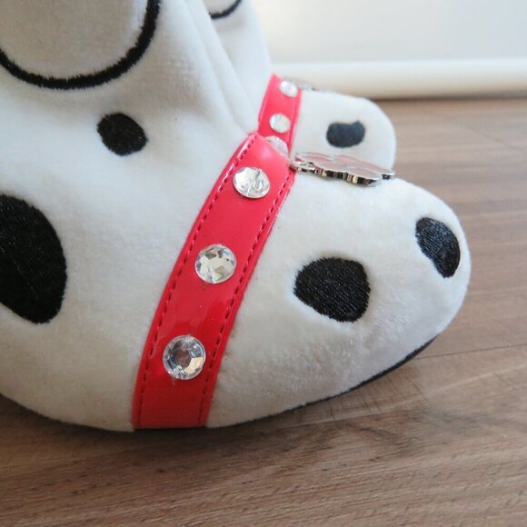 IRREGULAR CHOICE Dalmatian Pooch Perfect High Heel Boots Whimsy - Size US 5.5 - Picture 3 of 16